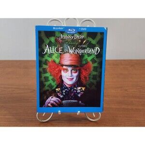 Alice in Wonderland Disney Blu-ray DVD Digital Tim Burton Johnny Depp Sealed